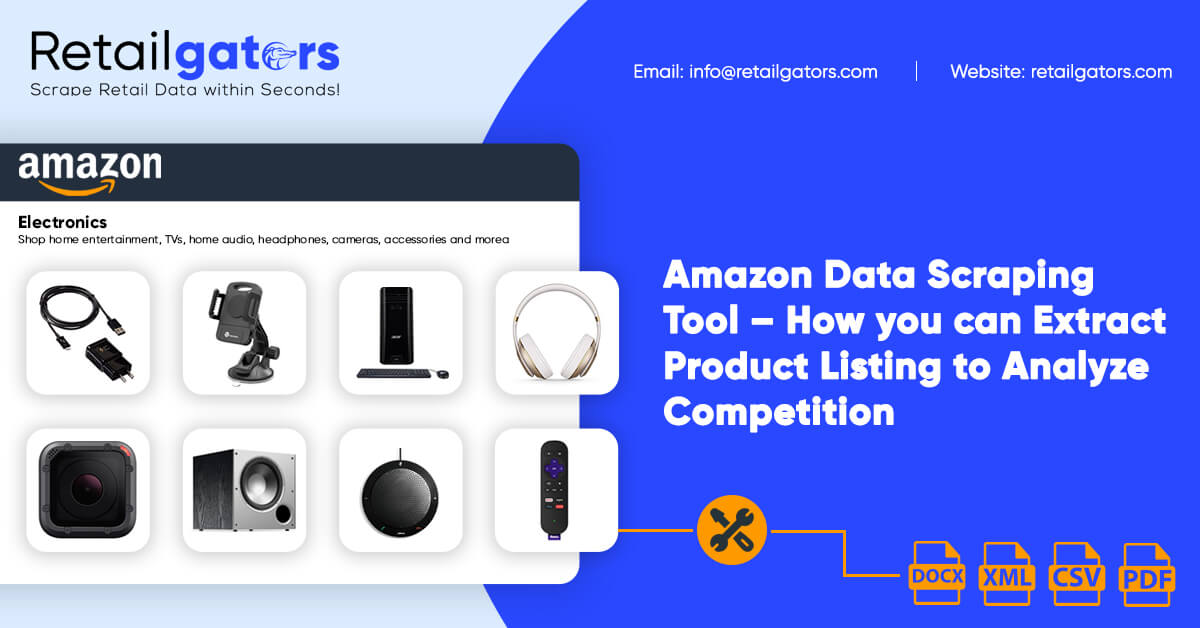 Amazon Scraping Tool – How to Extract Product listings