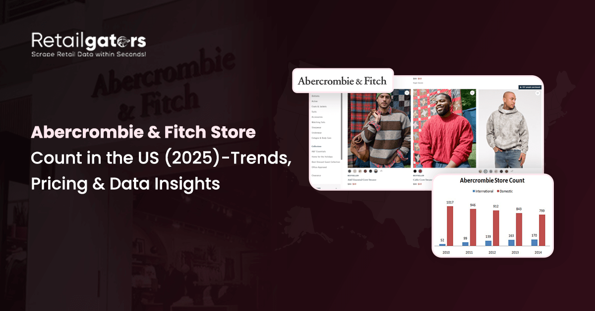 Abercrombie & Fitch Store Count in the US (2025) – Trends, Pricing & Data Insights