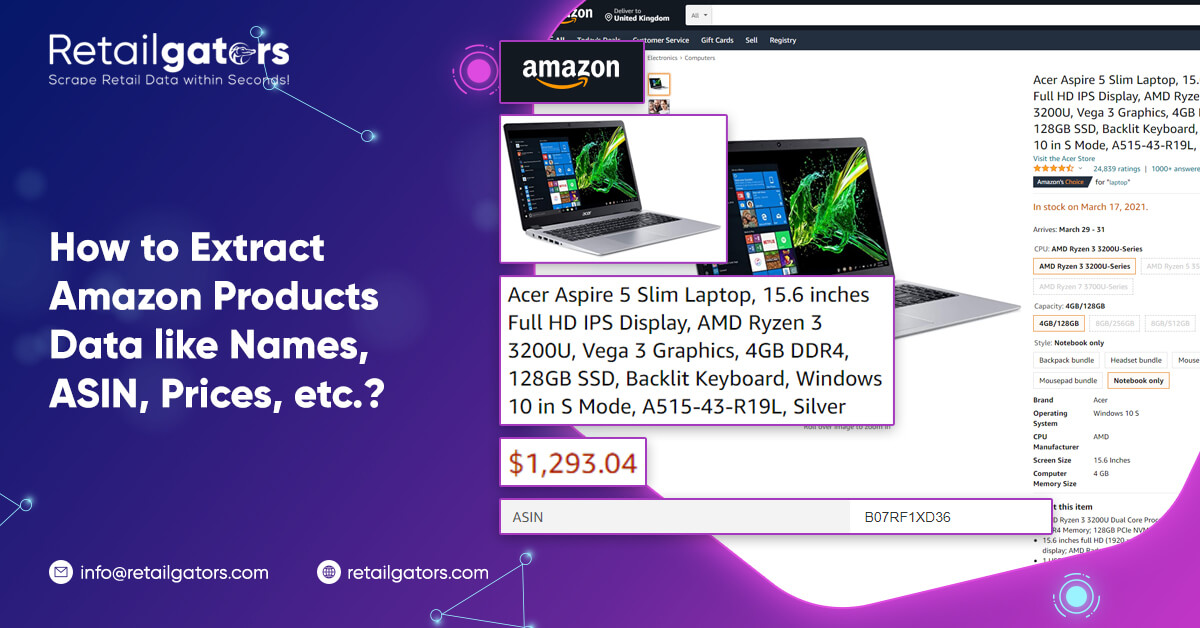 How To Extract Amazon Products Data