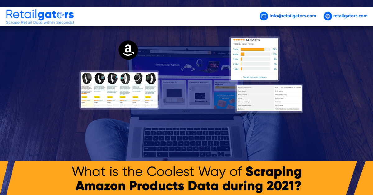 Scraping Amazon Products Data